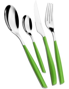 Glamour 24 Piece Cutlery Set in Verde