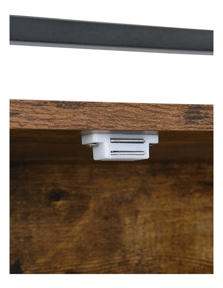 Industrial Bathroom Cabinet in Brown image 5