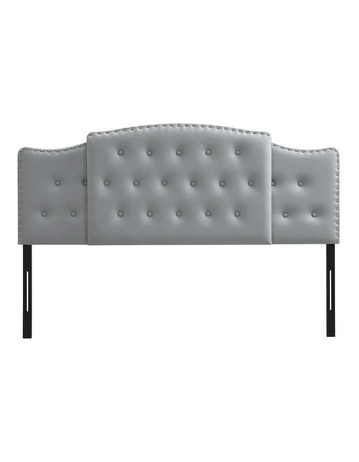 IHOMDEC Upholstered Size 3 In 1 Headboard In Grey MYER
