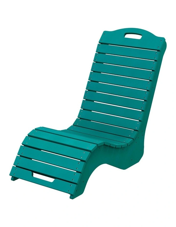 Adirondack Lounge Chair in Lake Blue image 1