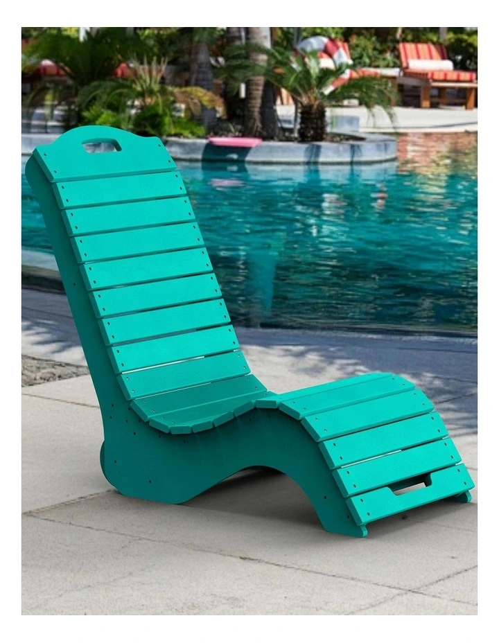 Adirondack Lounge Chair in Lake Blue image 5