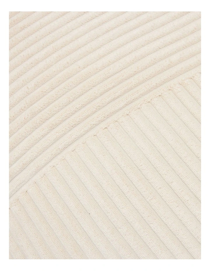 L-Shape Upholstery Corduroy Compression Sofa in Beige image 6