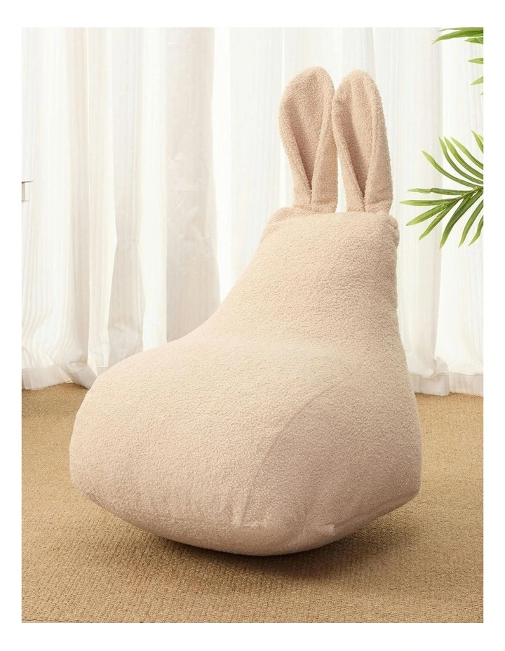 Upholstery Bunny Fashion Compression Lazy Sofa in Camel image 7