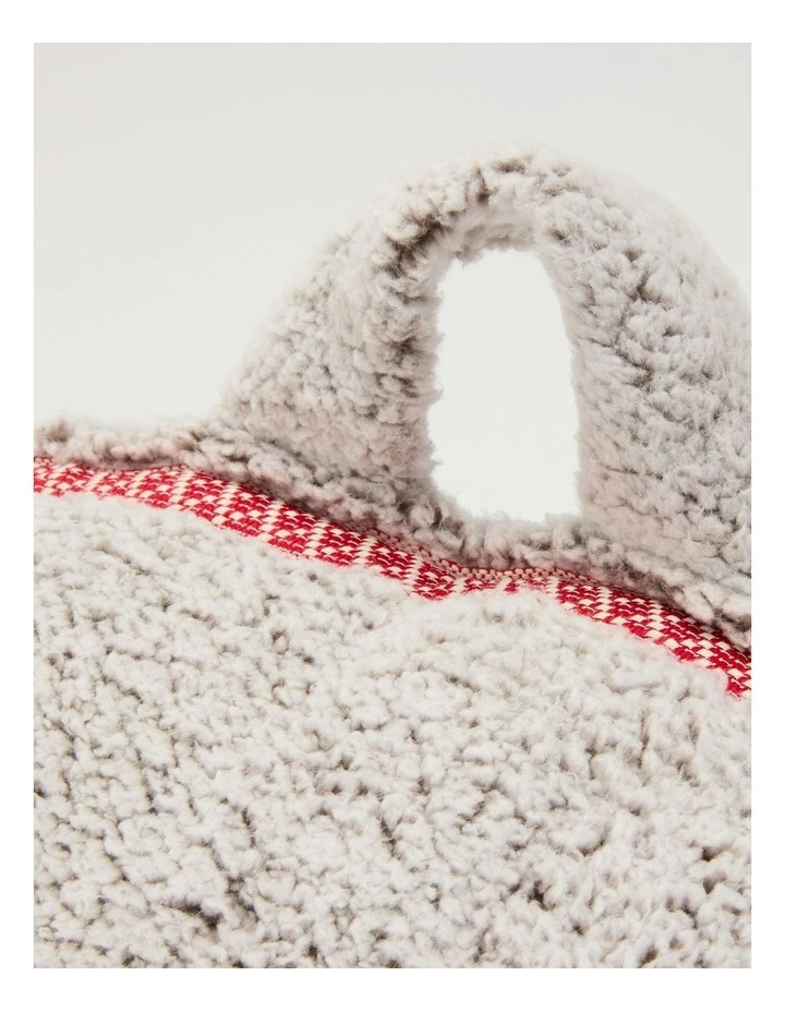 Upholstery Bean Bag Compression Lazy Sofa in Grey image 5