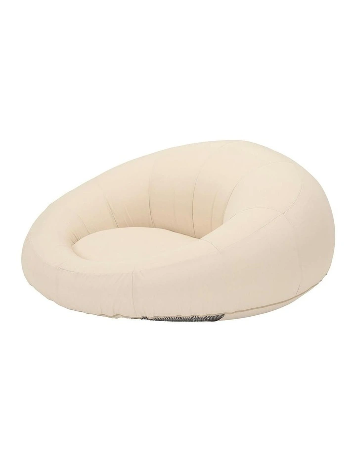 Outdoor Inflatable Bean Bag Lounge Lazy Sofa in Beige image 2