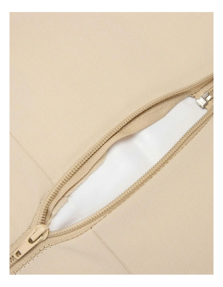 Outdoor Inflatable Bean Bag Lounge Lazy Sofa in Beige image 5