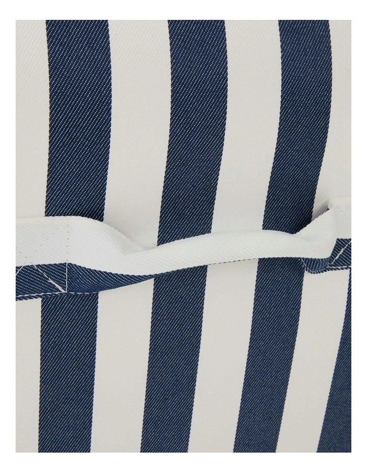 Outdoor Stripes Shape Waterproof Inflatable Sofa in Grey & White image 4