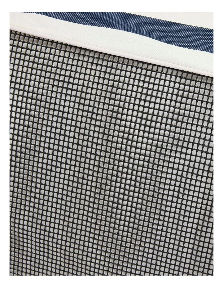 Outdoor Stripes Shape Waterproof Inflatable Sofa in Grey & White image 6