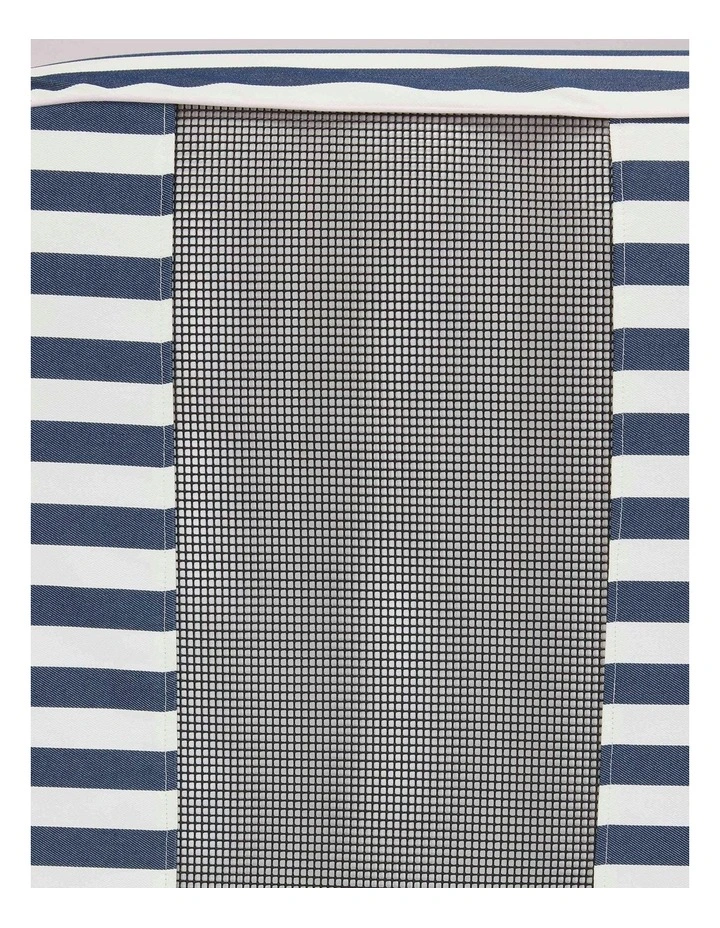 Outdoor Stripes Shape Waterproof Inflatable Sofa in Grey & White image 7