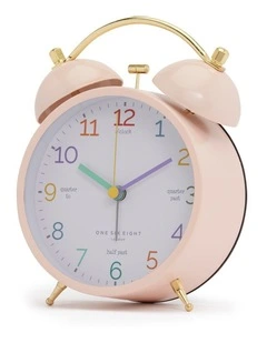Learn The Time Alarm Clock in Blush