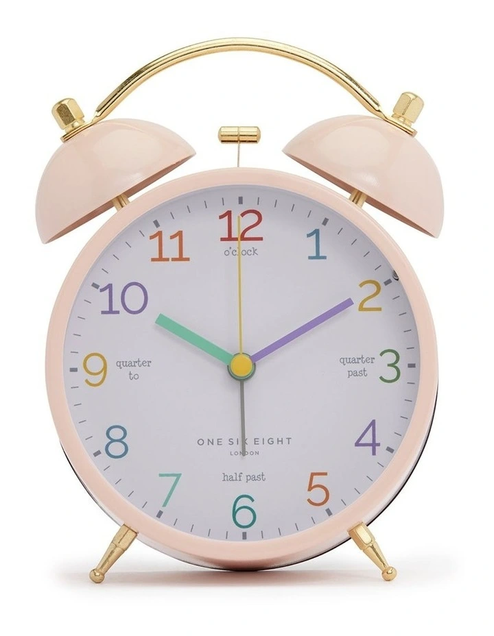 Learn The Time Alarm Clock in Blush image 2