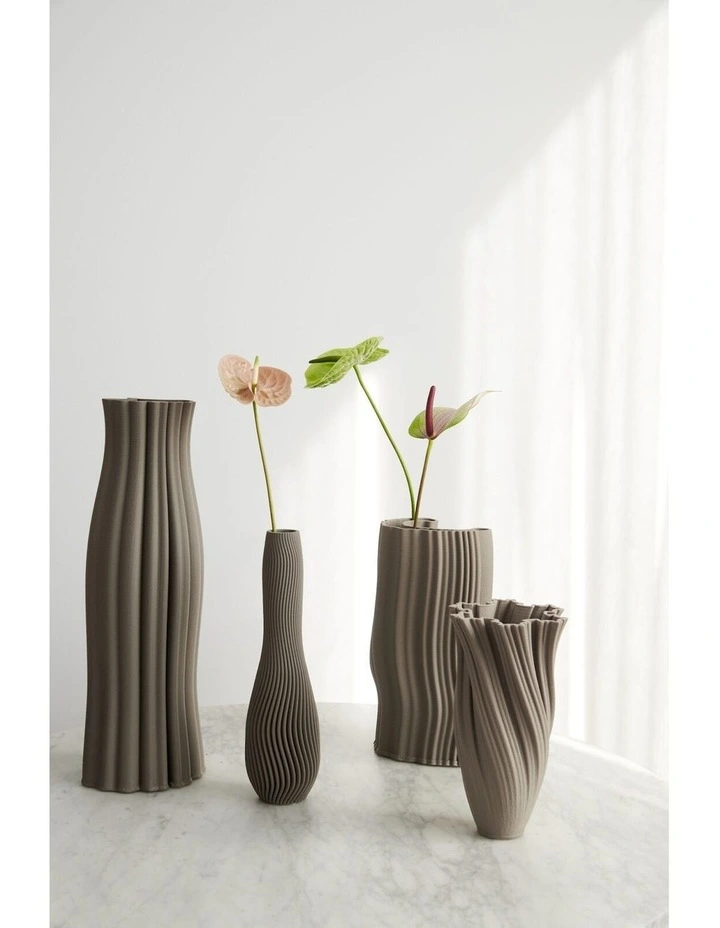AVA Vase 47cm in Tan image 5