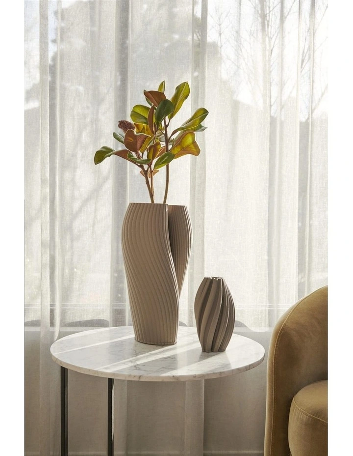 Jade Vase 34cm in Tan image 4