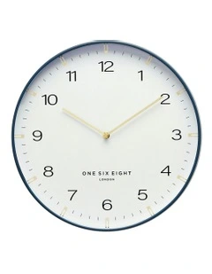 Sienna Wall Clock 50cm in White