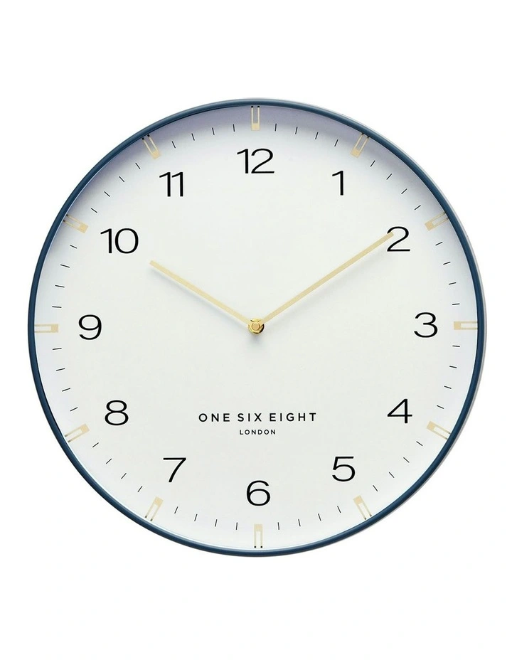 Sienna Wall Clock 50cm in White image 1