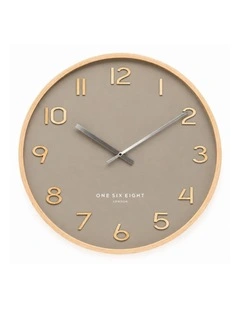 Wallace Silent Wall Clock 41cm in White