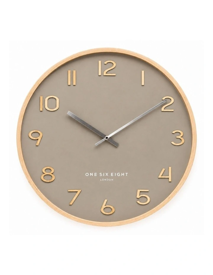 Wallace Silent Wall Clock 41cm in White image 1