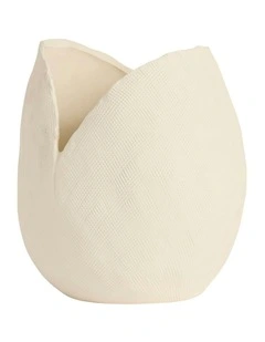 Fleur Vase 30cm in Cream