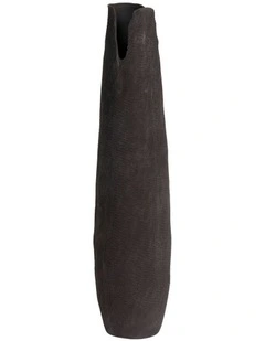 Flora Vase 78cm in Black