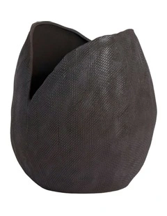Fleur Vase 30cm in Black