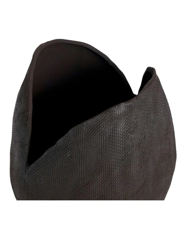 Fleur Vase 30cm in Black image 2