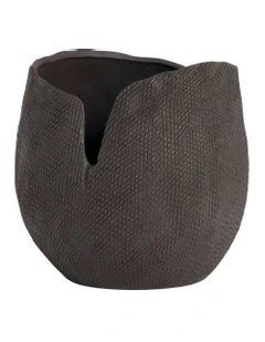 Clover Vase 20cm in Black