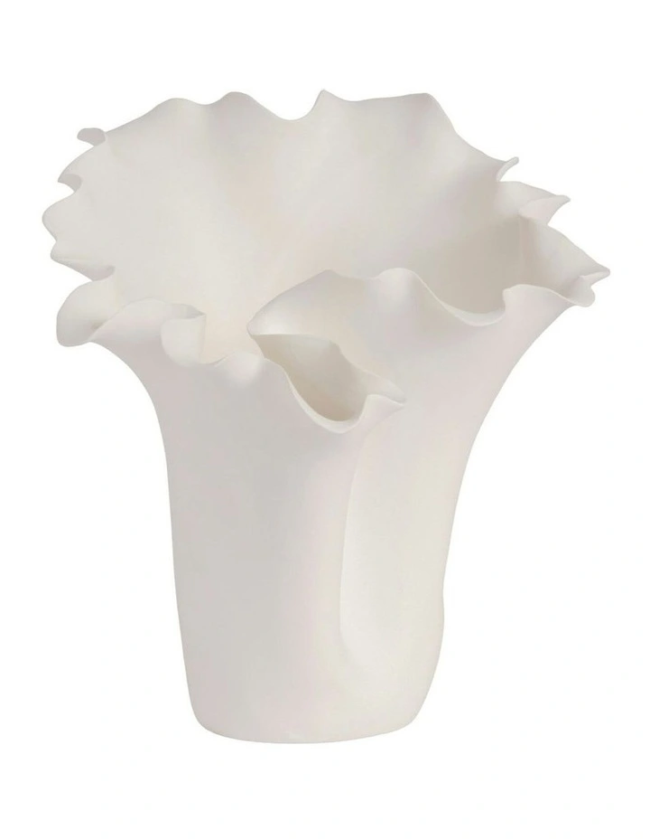 Megan Vase 27cm in White image 1