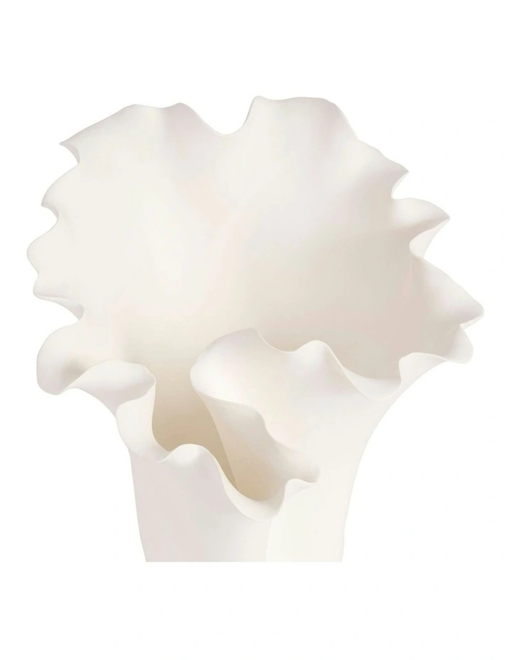 Megan Vase 27cm in White image 2