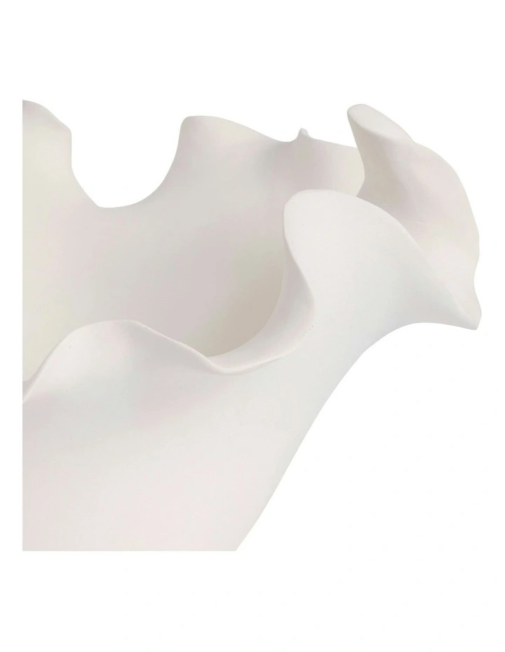 Heather Bowl 33cm in White image 4