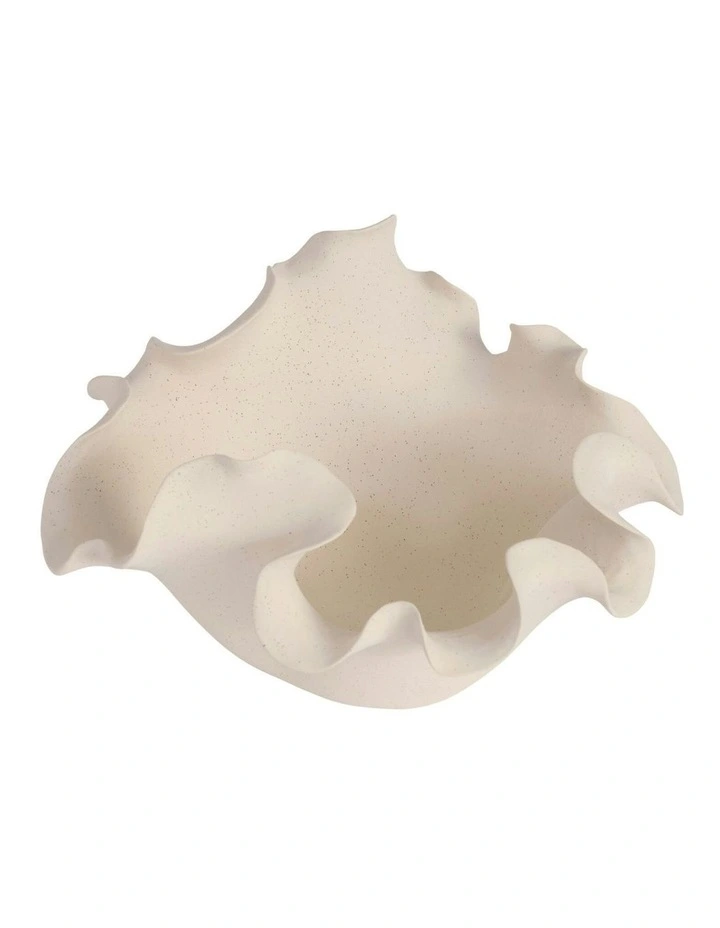 Heather Bowl Speckled 33cm in Cream image 3