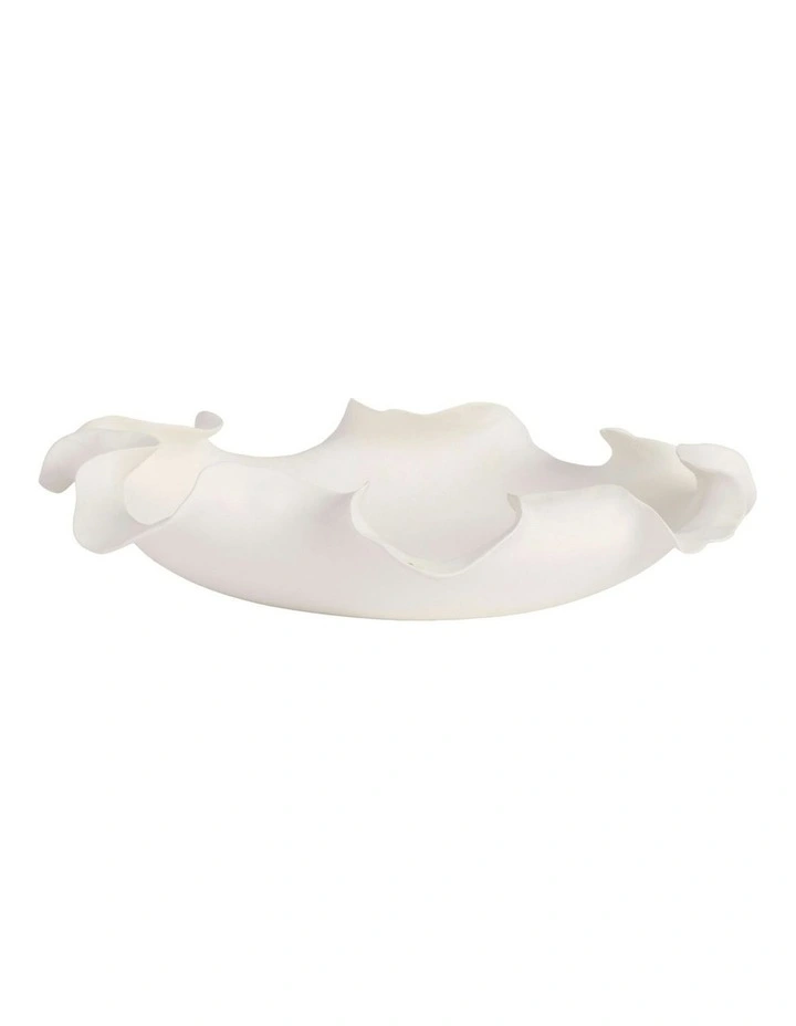 Lottie Decorative Bowl 34cm in White image 2