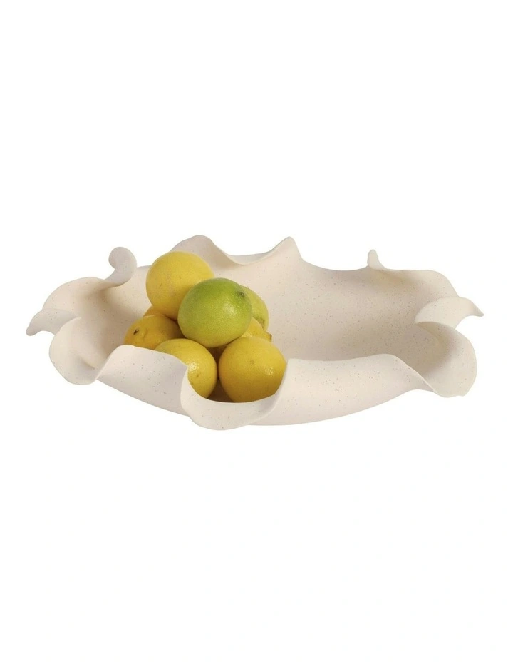 Lottie Decorative Bowl 34cm in Cream image 1