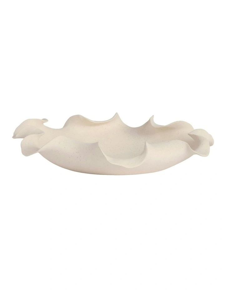 Lottie Decorative Bowl 34cm in Cream image 2