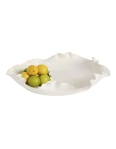 Talia Bowl 34cm in White