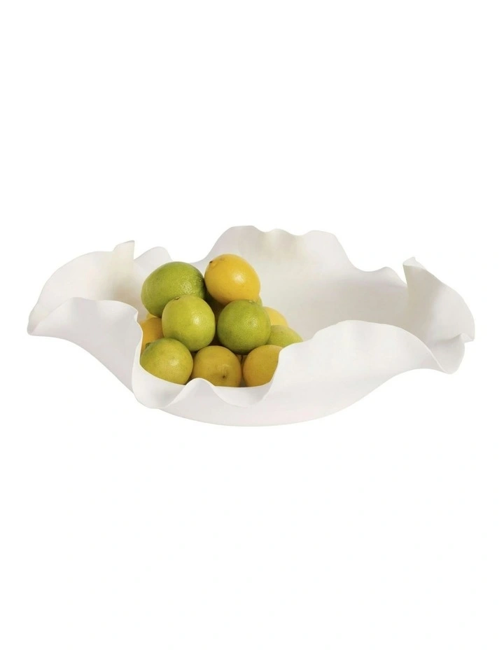 Nicole Bowl 40cm in White image 1