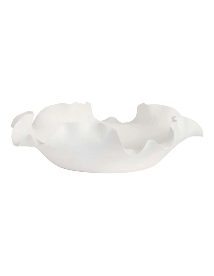 Nicole Bowl 40cm in White image 2