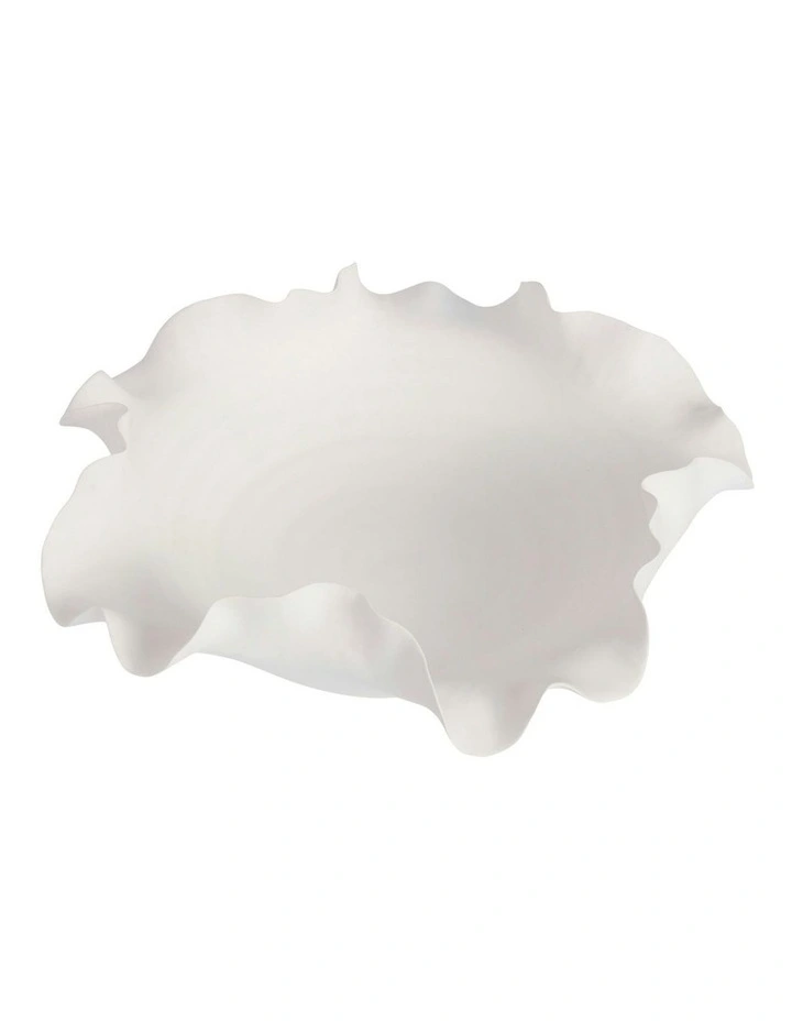Nicole Bowl 40cm in White image 3