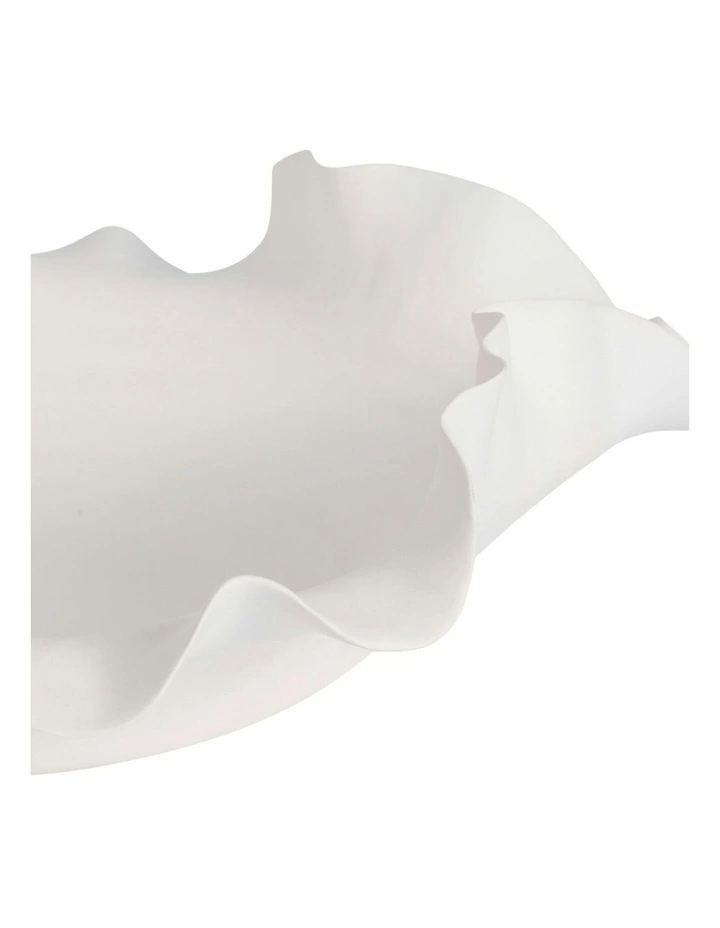 Nicole Bowl 40cm in White image 4