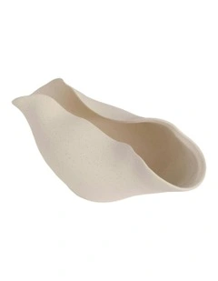 Bindie Bowl Speckled 47cm in Cream