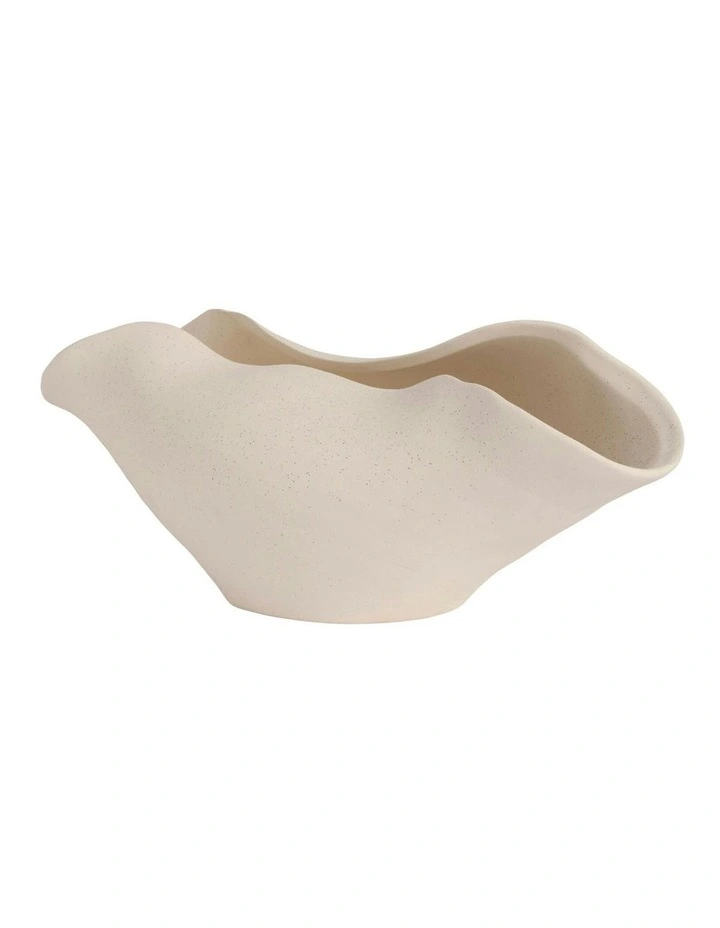 Bindie Bowl Speckled 47cm in Cream image 2