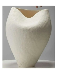 Leah Vase 43cm in White