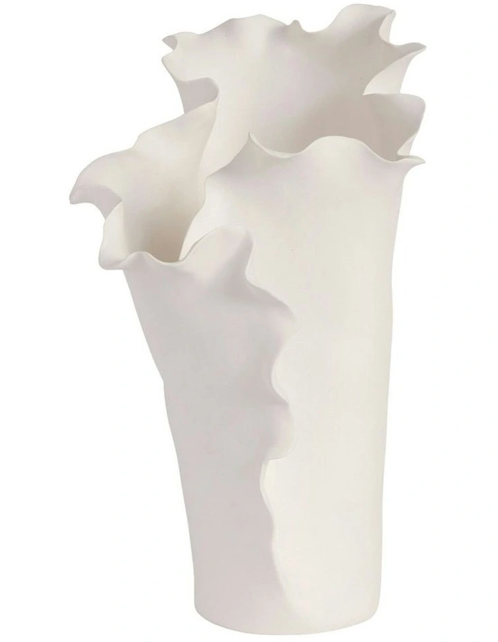 Sarah Vase 39cm in White image 1