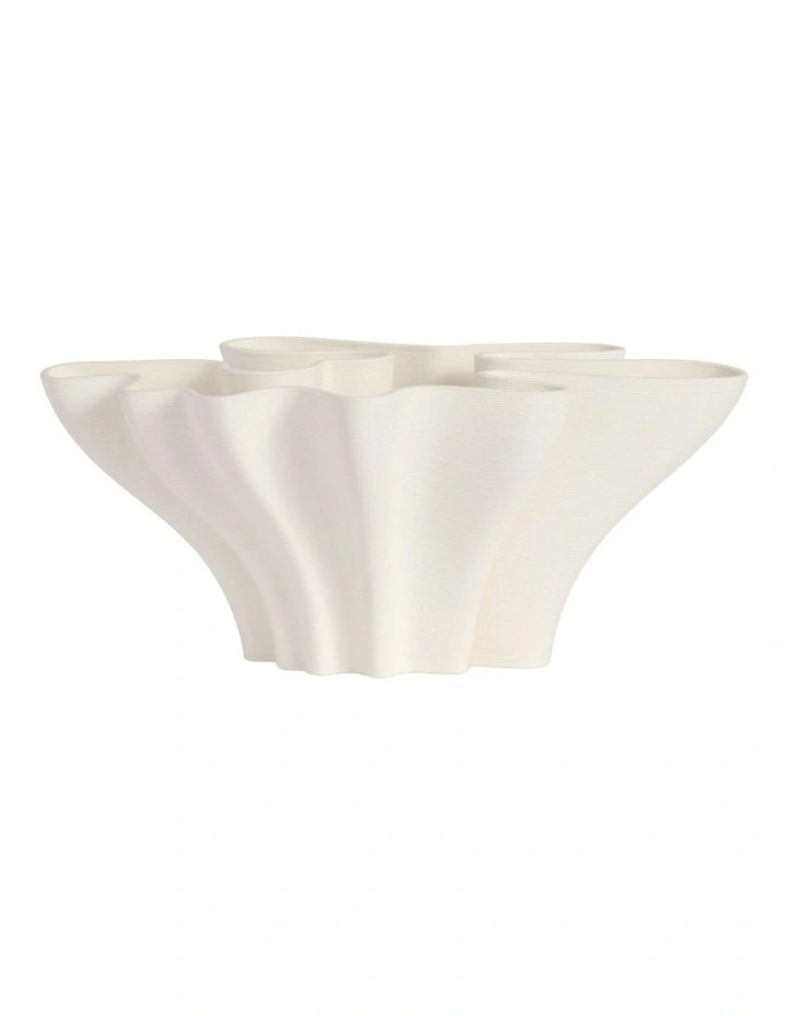 Blossom Vessel Medium 35cm in White image 2