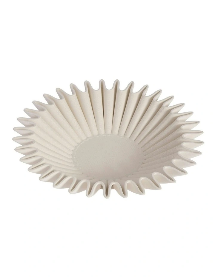 MONIQUE Fruit Bowl 29cm in White image 3