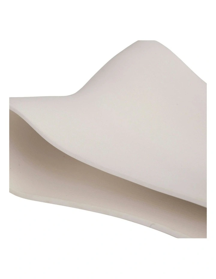 Dora Fruit Bowl 40cm in White image 4