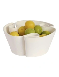 Justina Bowl 28cm in White