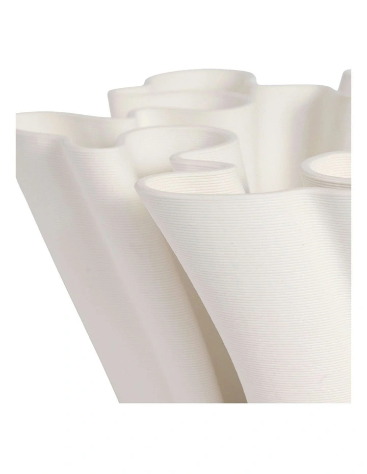 SEREN Vessel 27cm in White image 3
