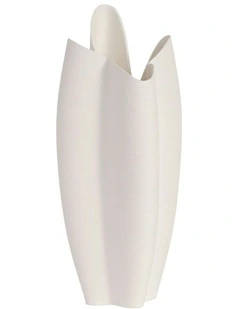 TANIA Vase 44cm in White