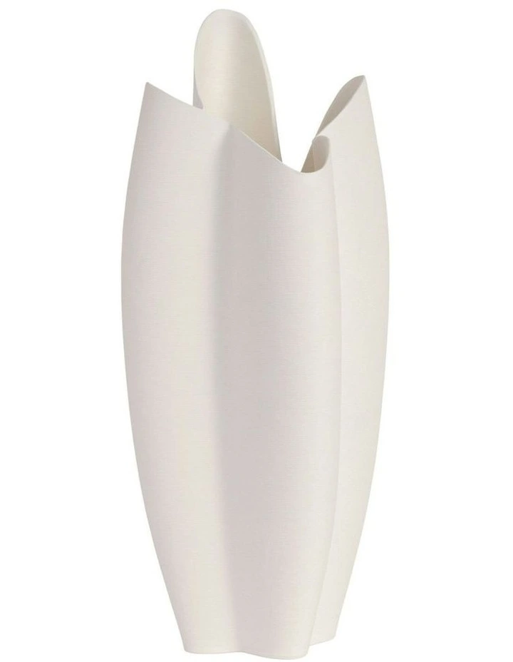 TANIA Vase 44cm in White image 1