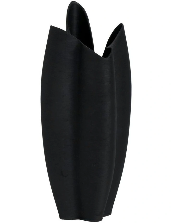 TANIA Vase 44cm in Black image 1